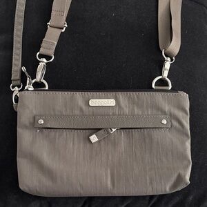Baggallini Taupe Crossbody Bag